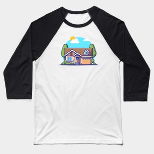 House Building (6) Baseball T-Shirt